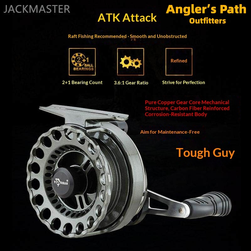 Ice Fishing Reel - Mulinello da Pesca YI CHAO Atk